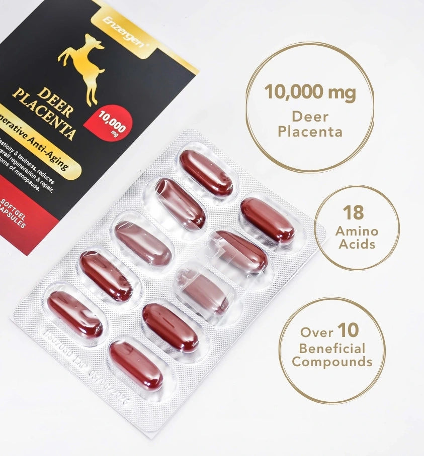 Deer Placenta 10 Day Trial Pack for skin health and vitality