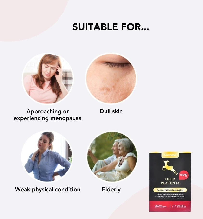 Deer Placenta 10 Day Trial Pack for skin health and vitality
