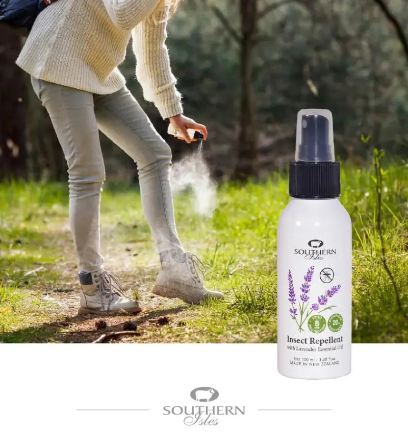 Lavender Insect Repellent - 20% Picaridin, 8-Hour Protection