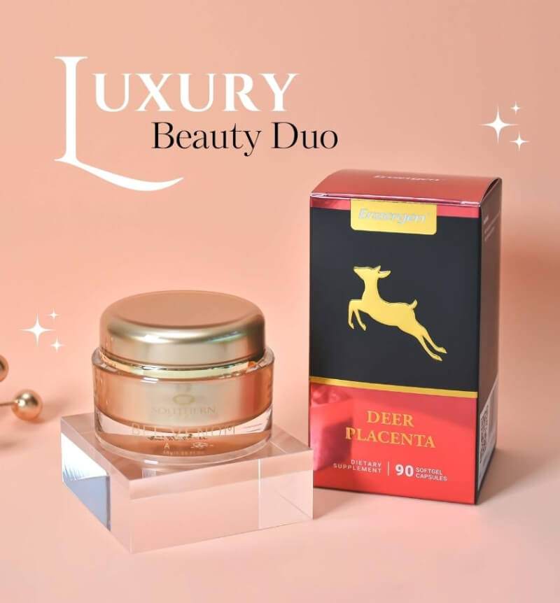 Luxury Beauty Duo skincare set for hydration and anti-aging