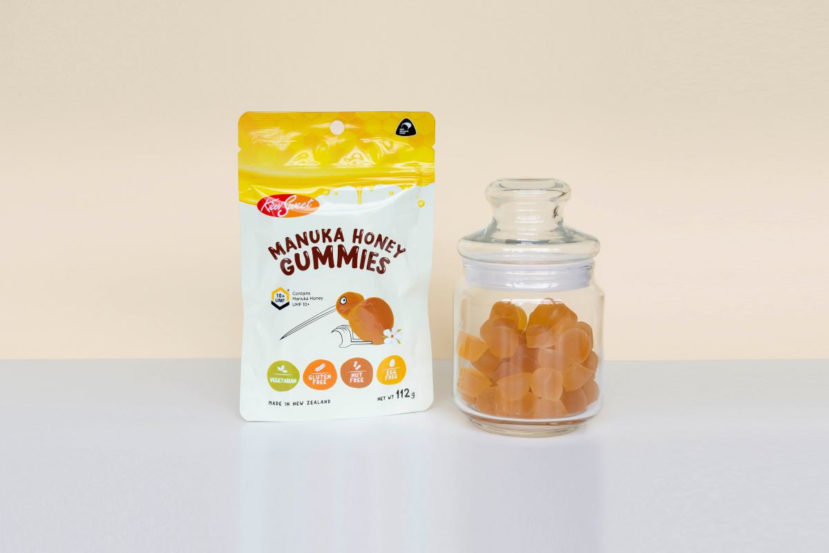 Manuka Honey Gummies for immune support and daily wellness