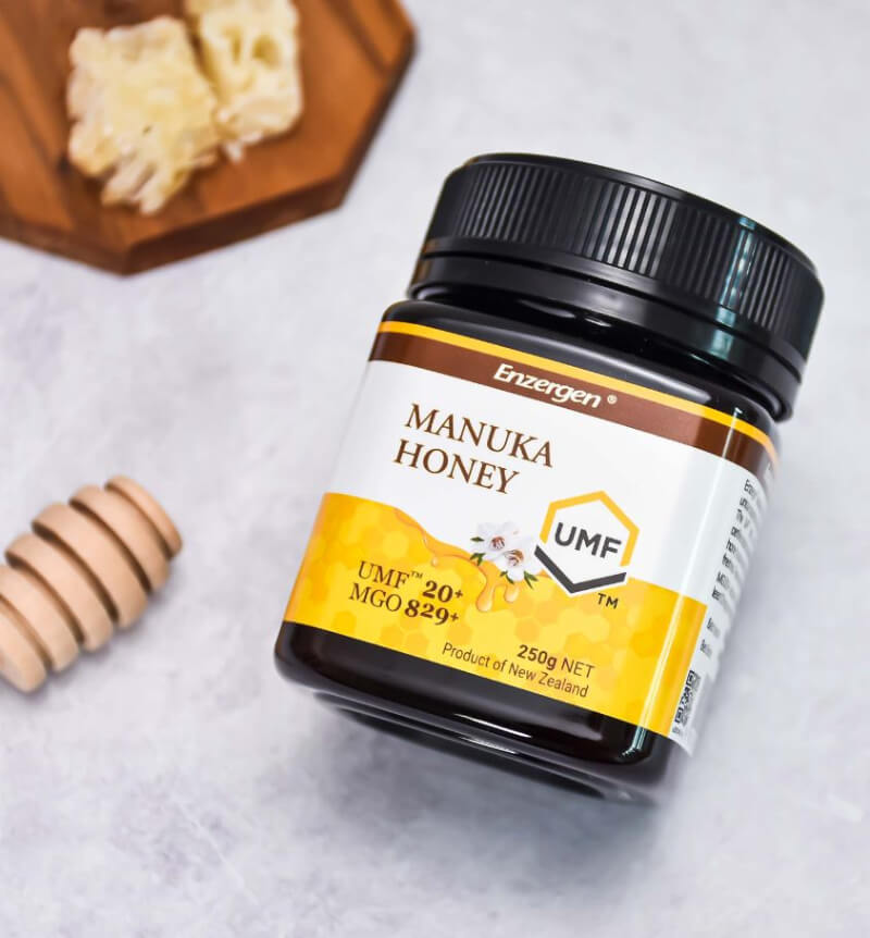 Manuka Honey UMF 20+ for premium immune and digestive support