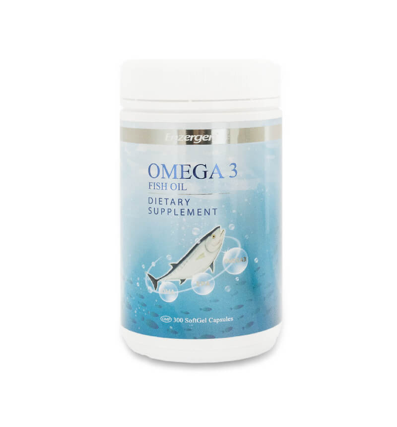 Omega 3 Fish Oil 1000mg with 300 capsules for heart and brain health