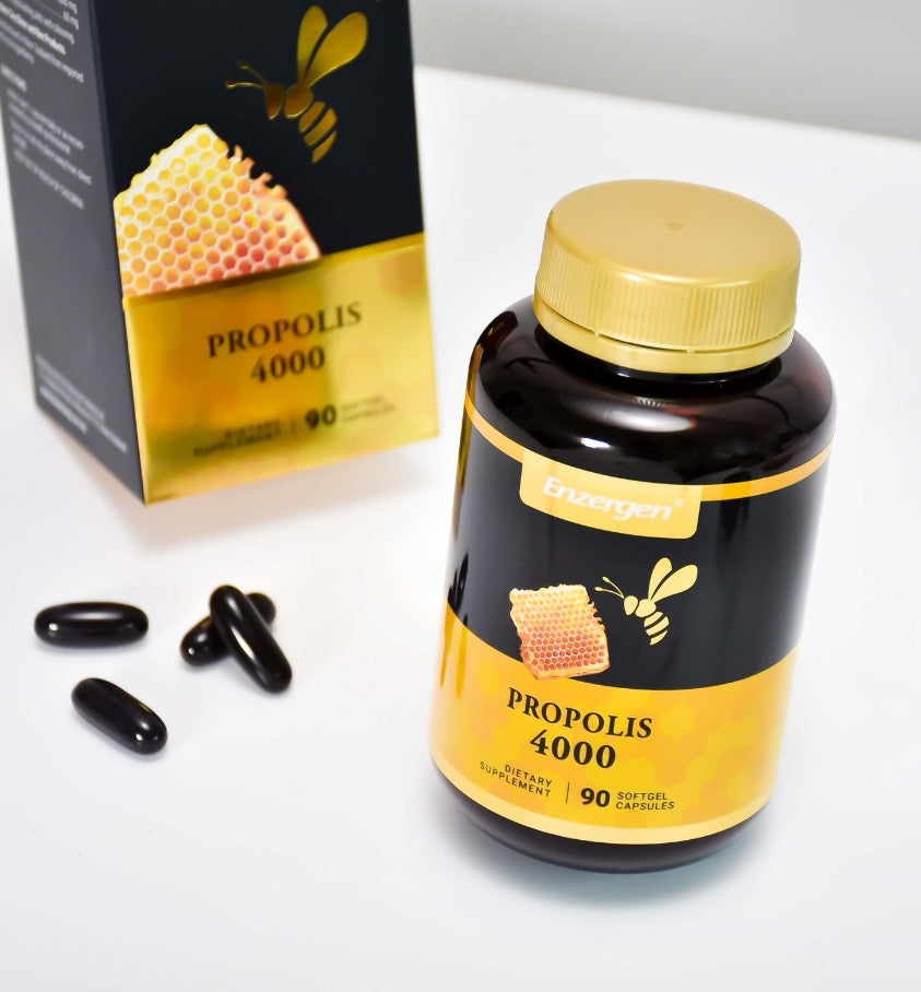 Propolis 4000mg - Essential for Cold Prevention and Sinus Allergy Relief