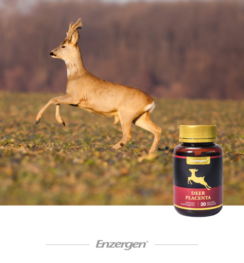 Deer Placenta 10000mg Power 30 for energy, vitality and skin health