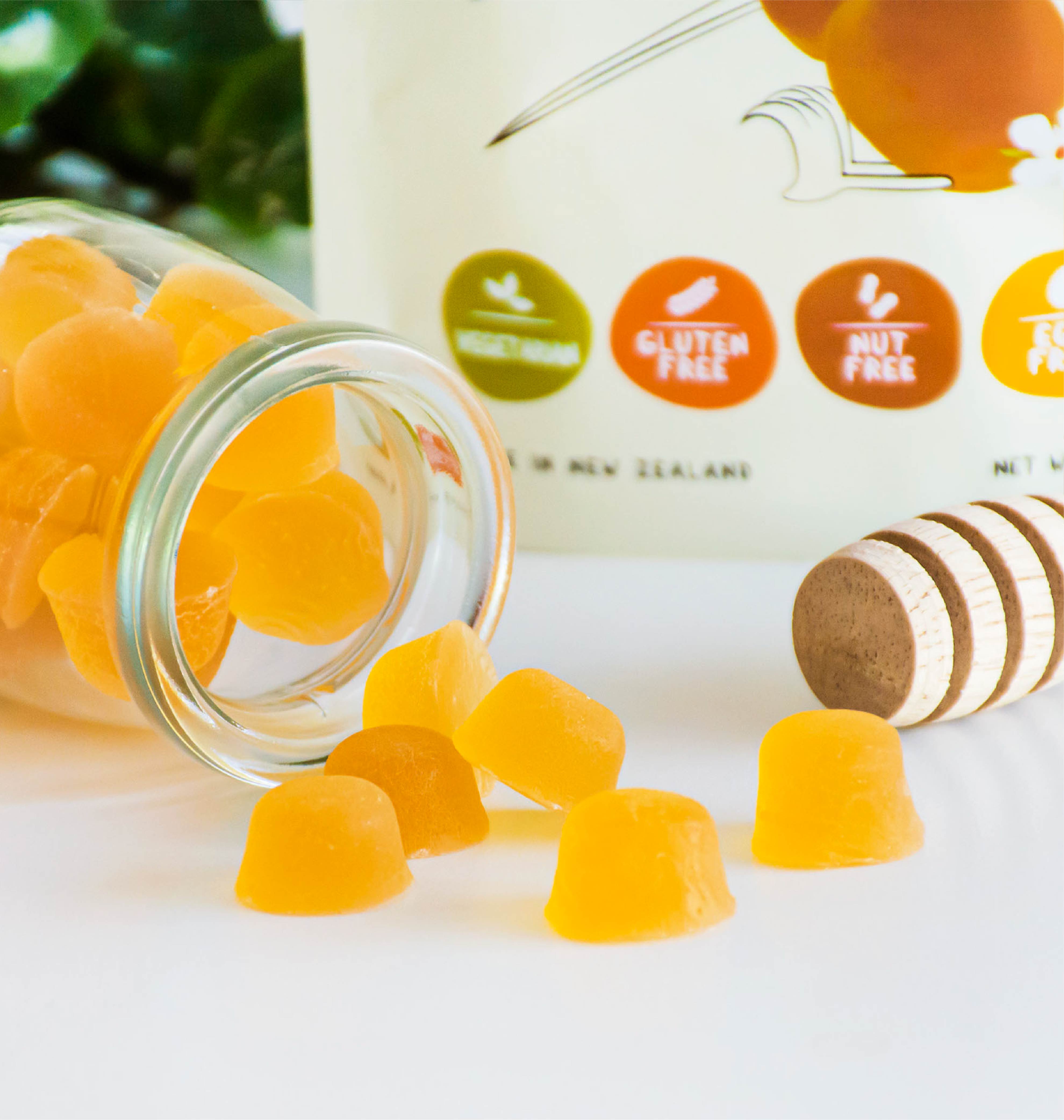 Manuka Honey Gummies for immune support and daily wellness